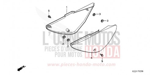 COUVERCLE LATERAL CRF100F6 de 2006